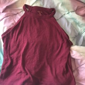 Maroon tank top